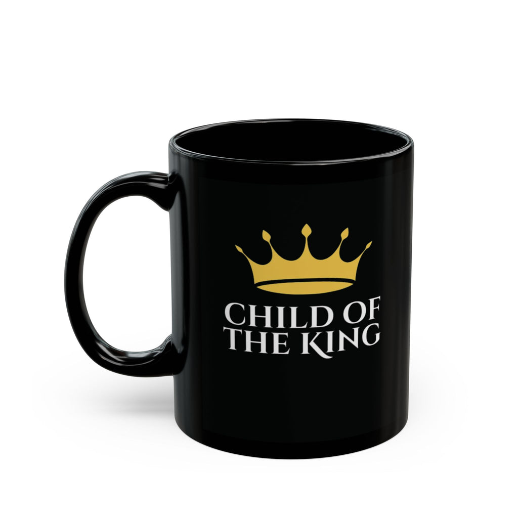 Child of the King Mug, Black and Gold