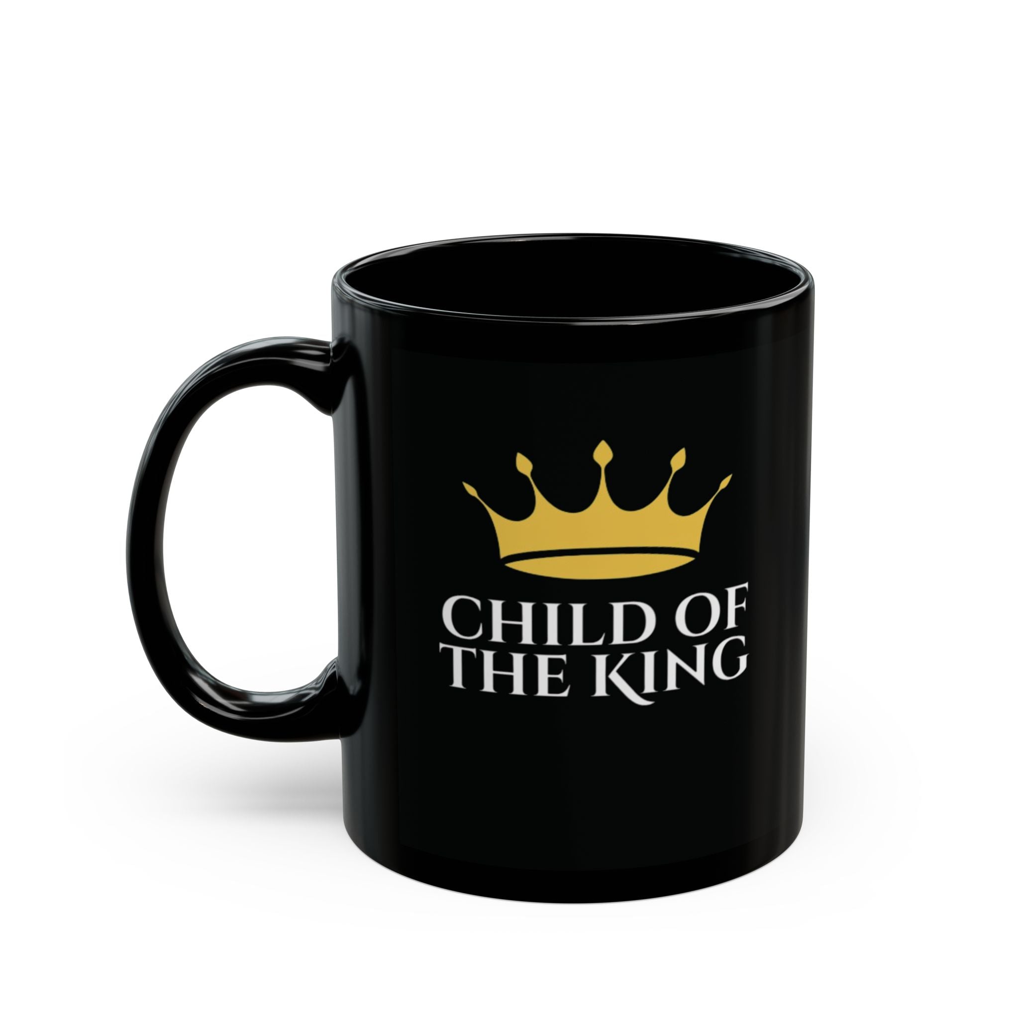 Child of the King Mug, Black and Gold