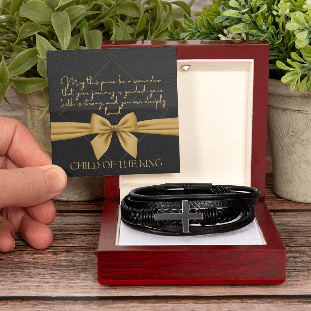 Cross Bracelet for Men. Declare Your Faith!