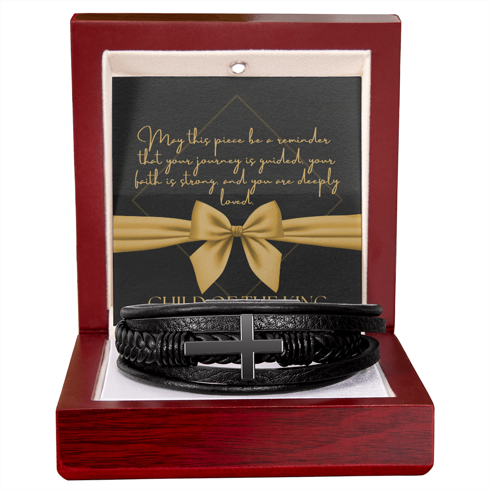 Cross Bracelet for Men. Declare Your Faith!